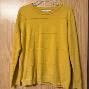 Stitches & Stripes Yellow Sweater